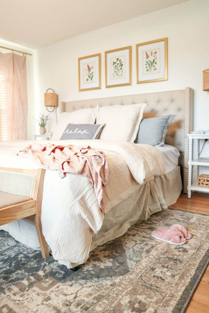 Design Tips to a Well Styled Bed - Farmhouse Living