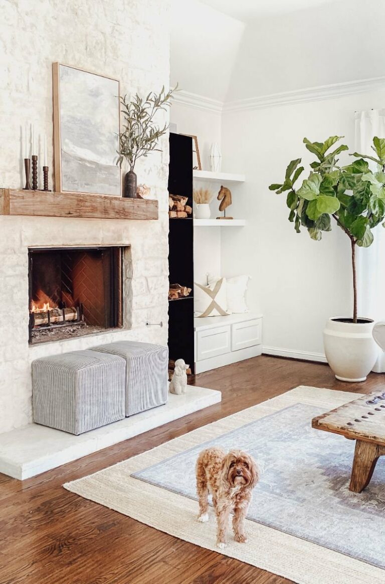 How to Style a Fireplace Mantel
