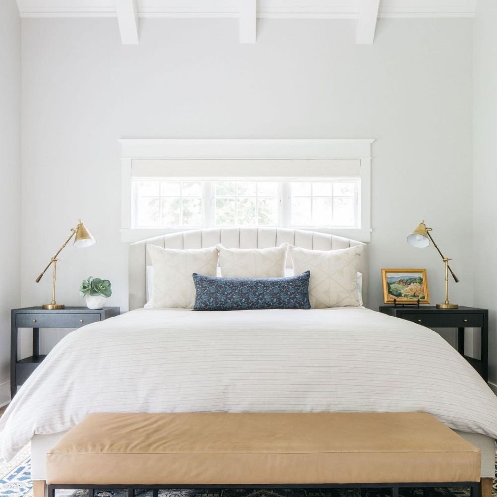 Window Over Bed Inspiration Round Up - Farmhouse Living
