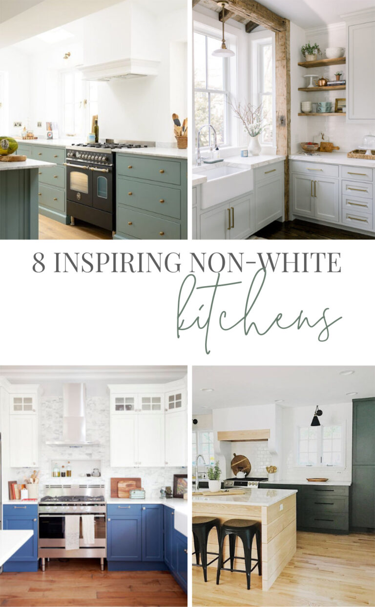 8 Inspiring Non-White Kitchens - Farmhouse Living