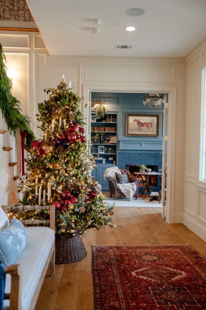 Traditional Christmas Home Tour with Blooming Ivy Lane - Farmhouse Living